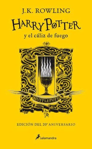 HARRY POTTER Y EL CALIZ DE FUEGO. HUFFLEPUFF