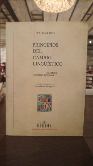 PRINCIPIOS CAMBIO LINGUISTICO VOL I FACTORES INTERNOS PARTE I