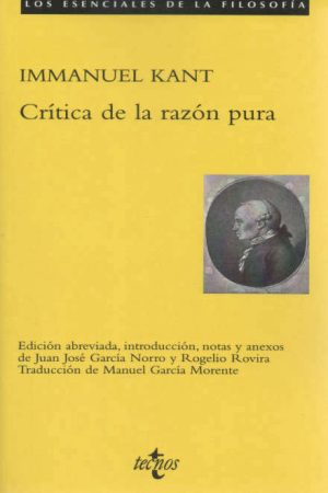 CRITICA DE LA RAZON PURA. Edición abreviada
