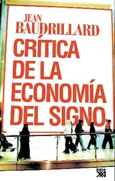 CRITICA DE LA ECONOMIA POLITICA DEL SIGNO
