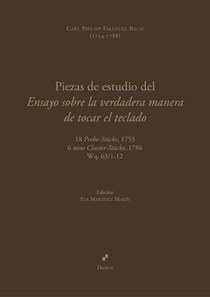 PIEZAS DE ESTUDIO DEL ENSAYO SOBRE LA VERDADERA MANERA DE TOCAR EL TECLADO