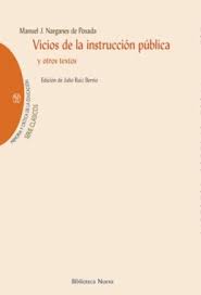 VICIOS DE LA INSTRUCCIÓN PÚBLICA Y OTROS TEXTOS