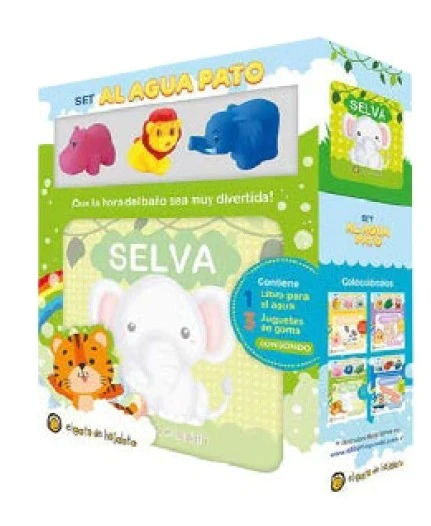 SET AL AGUA PATO - ANIMALES DE LA SELVA