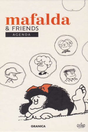 AGENDA MAFALDA & FRIENDS BLANCA (Anillada)