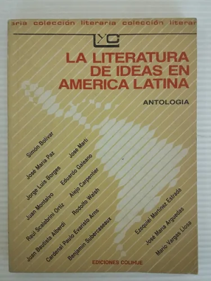 LA LITERATURA DE IDEAS EN AMERICA LATINA