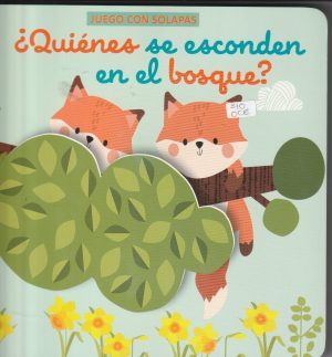QUIENES SE ESCONDEN EN EL BOSQUE - SOLAPAS