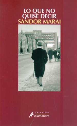 LO QUE NO QUISE DECIR