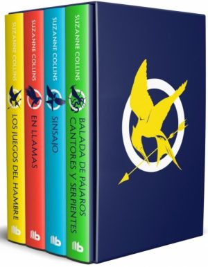 ESTUCHE LOS JUEGOS DEL HAMBRE (Los Juegos del Hambre | En llamas | Sinsajo | Balada de pájaros cantores y serpientes) T.D