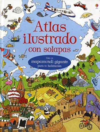 ATLAS ILUSTRADO CON SOLAPAS