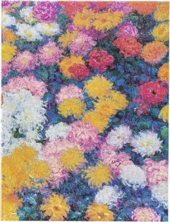 LIBRETA MONET CRISANTEMOS - RENGLONES TD