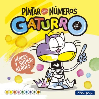 PINTA CON NÚMEROS GATURRO