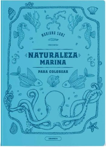 NATURALEZA MARINA - PARA COLOREAR