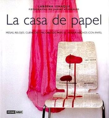 LA CASA DE PAPEL - Mesas relojes cuencos y mil objetos para el hogar hechos con papel