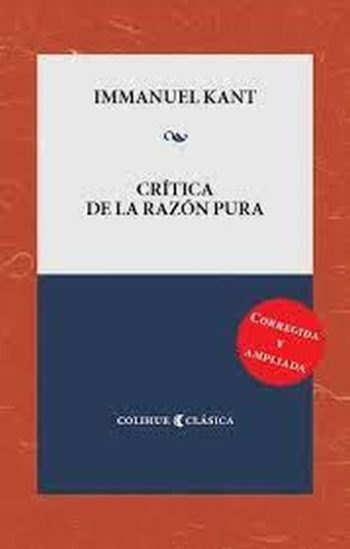 CRITICA DE LA RAZON PURA
