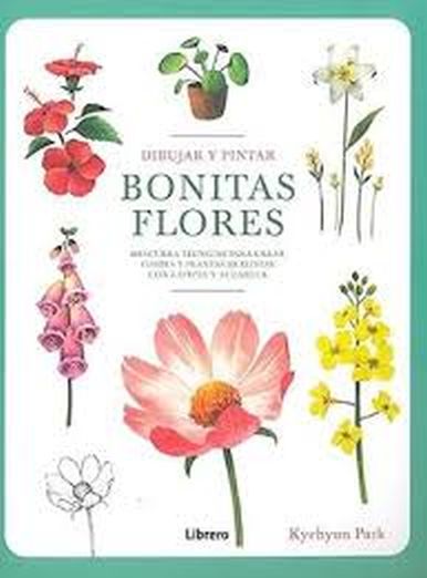 DIBUJAR Y PINTAR BONITAS FLORES
