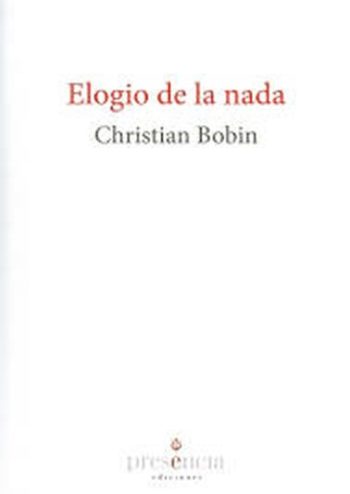 ELOGIO DE LA NADA