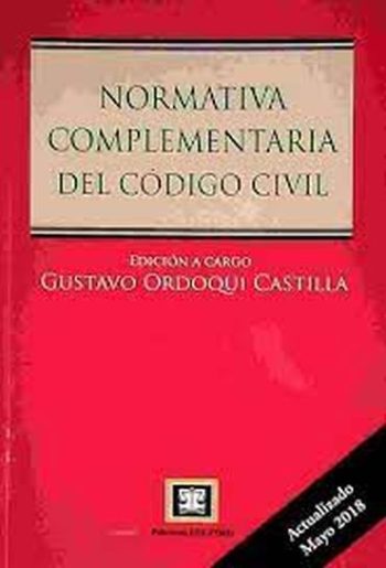 NORMATIVA COMPLEMENTARIA DEL CODIGO CIVIL