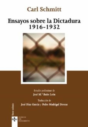 ENSAYO SOBRE LA DICTADURA 1916 - 1932