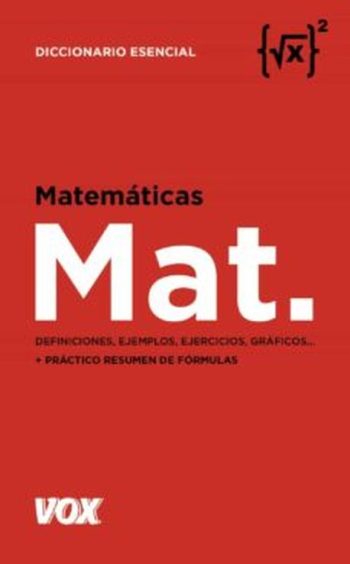 MATEMATICAS (DICCIONARIO ESENCIAL)