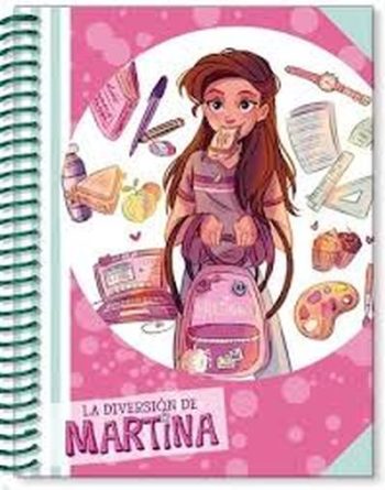 LIBRETA DE LA DIVERSION DE MARTINA - A RAYAS