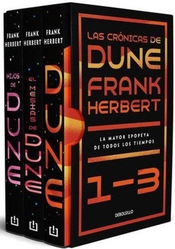 PACK LAS CRONICAS DE DUNE (DUNE, EL MESIAS DE DUNE Y HIJOS DE DUNE)