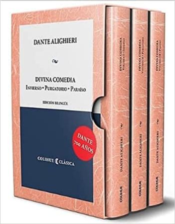 DIVINA COMEDIA. BILINGUE EN TRES TOMOS