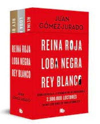 PACK - REINA ROJA / LOBA NEGRA / REY BLANCO