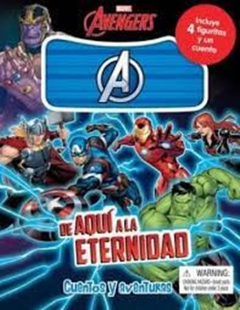 AVENGERS - CUENTOS Y AVENTURAS (4 FIGURAS)