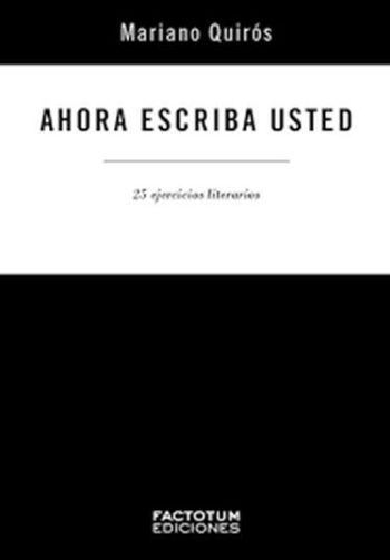 AHORA ESCRIBA USTED