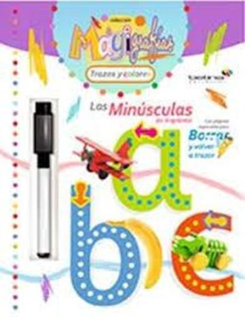 LAS MINÚSCULAS EN IMPRENTA - COLECCIÓN MAGI GRAFIAS CON BORRADOR