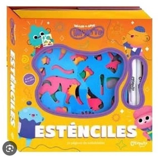 ESTÉNCILES - 32 PÁGINAS DE ACTIVIDADES