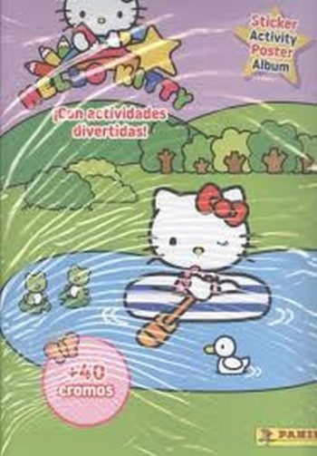 HELLO KITTY - CON ACTIVIDADES DIVERTIDAS Y CROMOS