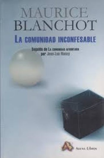 LA COMUNIDAD INCONFESABLE