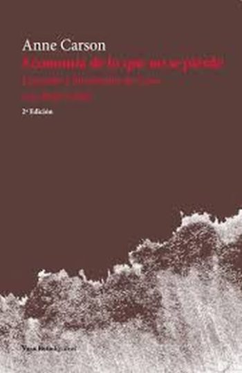ECONOMÍA DE LO QUE NO SE PIERDE - LEYENDO A SIMÓNIDES DE CEOS CON PAUL CELAN