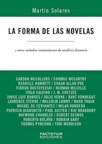 LA FORMA DE LAS NOVELAS