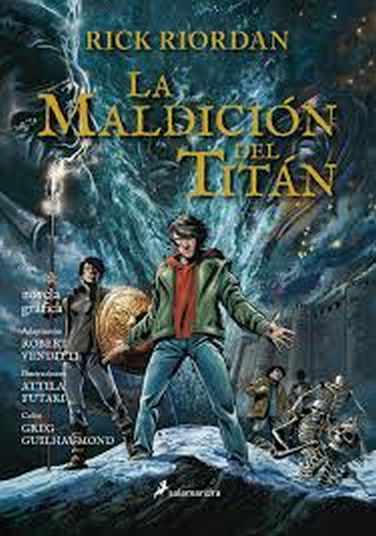LA MALDICION DEL TITAN.NOVELA GRAFICA.