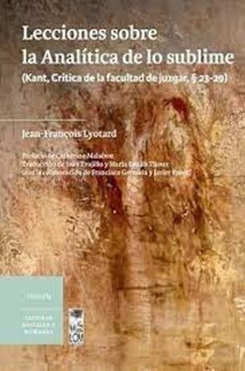 LECCIONES SOBRE LA ANALÍTICA DE LO SUBLIME