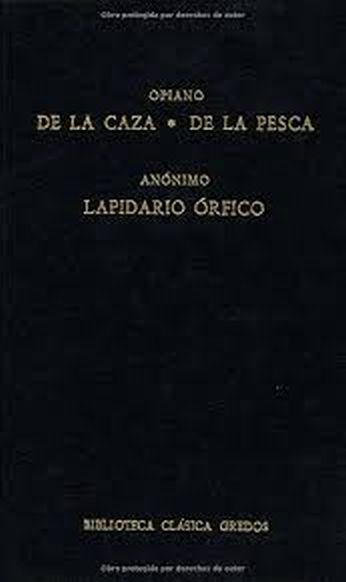 DE CAZA PESCA LAPIDARIO ORFICO