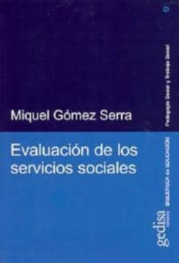 EVALUACION DE LOS SERVICIOS SOCIALES